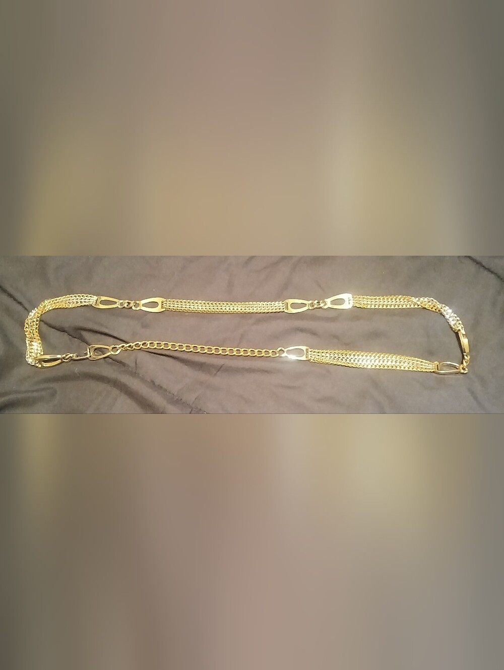 Vintage Chain Belt 2 Tone